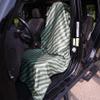 Sprints Athletic Running Towel, Full-Sized, Car Seat Cover - Performance Microfiber (Velocity Blitz Green) view 4