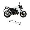 Motorcycle Gear Shift Lever Accessories Motorcycle Aluminum Adjustable Folding Gear Shifter Shift Pedal Lever for Wolf 125 view 2