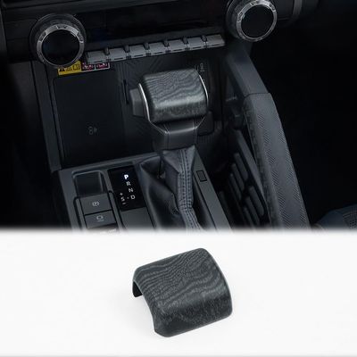 LaIIker Gearbox Shift Lever Stickers for 2024-2026 Toyota 4runner N500 & 2025 Tacoma Gear Knob Decoration Interior Modification 2025 4runner Accessories (Wood Grain)
