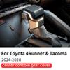 LaIIker Gearbox Shift Lever Stickers for 2024-2026 Toyota 4runner N500 & 2025 Tacoma Gear Knob Decoration Interior Modification 2025 4runner Accessories (Wood Grain) view 2