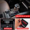 LaIIker Gearbox Shift Lever Stickers for 2024-2026 Toyota 4runner N500 & 2025 Tacoma Gear Knob Decoration Interior Modification 2025 4runner Accessories (Wood Grain) view 4