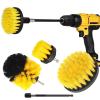 Drill Brush Attachment Set Power Scrubber Wash Cleaning Brushes Tool Kit With Extension For Clean Glass Windows Kitchen Toilet(Extension rod) view 4