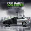 Car Cover Compatible with Mercedes Benz Classe A2012-2024, Waterproof Car Covers, Four-Season Protectation with Zipper,Rainproof, Snow, Sun, Wind & Dust view 4