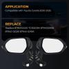 QBselecar driver side rear View Mirror Assembly compatible with Toyota Corolla 2020-2025 left side Door Mirror replace 8794012G00 TO1320394 6 pins Power adjustable Manual folding Heated view 3