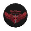 Blood Cancer Awareness Car Tire Dust Cover for Your SUV, Jeep, Rv, Trailer, Truck view 2