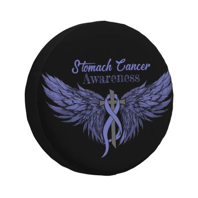 Stomach Cancer Awareness Car Tire Dust Cover for Your SUV, Jeep, Rv, Trailer, Truck