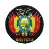 Bolivian Emblem Car Tire Dust Cover for Your SUV, Jeep, Rv, Trailer, Truck view 2