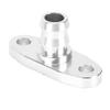 T3 T4 Turbo Oil Drain Flange Adapter | 18mm Billet Aluminum Flange for T70 T04E Turbine | Oil Return Adapter for Turbocharger/Performance Drive System/Car Repair view 3