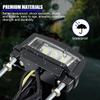 Ywdiml Motorcycle LED License Plate Light, Waterproof Motorbike Rear Brake Tail Lamp, Automotive Taillight Assembly Accessories, Universal for Motorbikes, Dirt Bikes, Scooters view 3