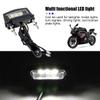 Ywdiml Motorcycle LED License Plate Light, Waterproof Motorbike Rear Brake Tail Lamp, Automotive Taillight Assembly Accessories, Universal for Motorbikes, Dirt Bikes, Scooters view 4