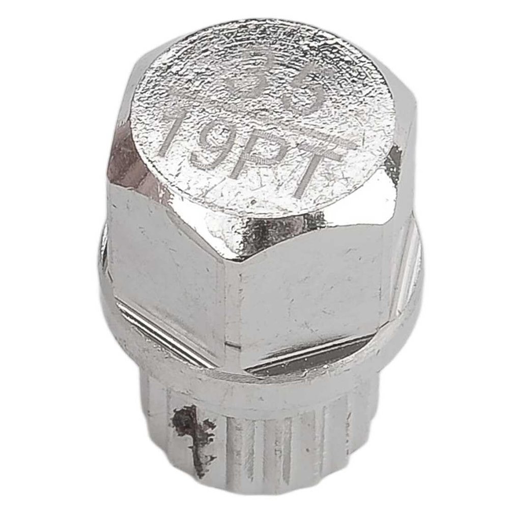 DSIUYT 35/19PT Tire Wheel Lock Nut Key Anti-Theft Screw Lug Bolt Socket Removal Security Compatible for BMW
