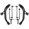 PHILTOP 8Pcs Front Lower Control Arms W/Ball Joint Tie Rod Sway Bar Link Fit for 2001-2003 Voyager, 2001-2004 Town & Country, Grand Caravan, Caravan Suspension Kit, K620004 K620005 view 2