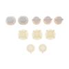 KarParts360 For Dodge D150 1993 Windshield Wiper Linkage Bushing Assortment | Nylon, Plastic | White | 0.115 Inches, 0.120 Inches, 0.100 Inches, 0.150 Inches Wall Thickness view 1