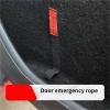 Emergency Door Handle Compatible For Tesla Model Y - Manual Door Release With Safety Pull Rope & Puller Button, Red, Premium Emergency Access Accessory view 3