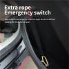 Emergency Door Handle Compatible For Tesla Model Y - Manual Door Release With Safety Pull Rope & Puller Button, Red, Premium Emergency Access Accessory view 4
