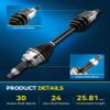 PHILTOP CV AXLE Front Left for Toyota Camry 2007-2017, Lexus ES350 2007-2024, Toyota Avalon 2008-2018, 66-5279 Axle Shaft view 4