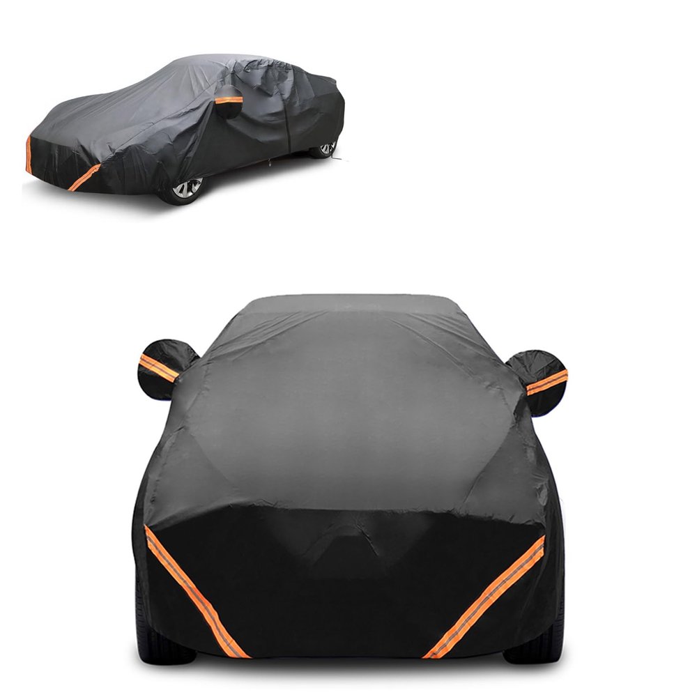 Outdoor Car Cover Compatible with Audi A3 Sportback Waterproof Breathable Durable Oxford Cloth dustproof Scratch-Resistant All-Season Protection