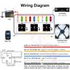 Weasch 12V 9 Way Pre-Wired Fuse Relay Box Kit with 3 x 80A 4-Pin Relays view 3