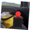 LALADEFIEE Small Car Trash Can with Lid Foldable Multipurpose Garbage Container for Vehicle Interior Organization Polyester Holder for Trash and Sundries Compact Design for Cars and Trucks view 4
