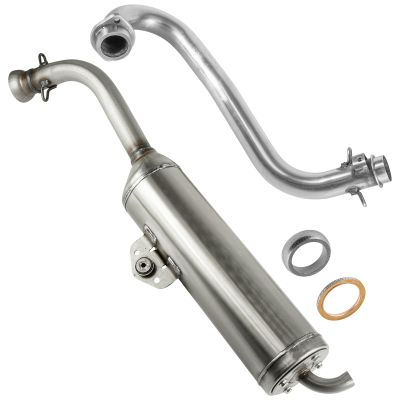 Powersports Replacement Parts for Exhaust Muffler Kit For Yamaha Grizzly 700 YFM700 EPS XTR 2020-2023 Mod-C33C-78022