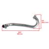 Powersports Replacement Parts for Exhaust Muffler Kit For Yamaha Grizzly 700 YFM700 EPS XTR 2020-2023 Mod-C33C-78022 view 3
