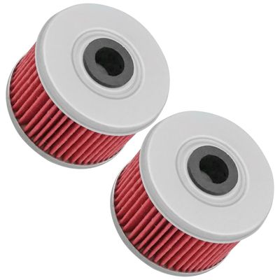 Powersports Replacement Parts for 2 Pack Oil Filter Honda 400 TRX400FW TRX-400Fw TRX 400Fw Foreman 4X4 1995-2003 Mod-C33C-8152
