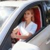 I3DIDEA 1 PCS Fluffy Car Seat Cover, Plush Fuzzy Fur Seat Protector for Winter, Universal Soft Faux Sheepskin Car Seat Cushion for Women Girls Interior Accessories (RED) view 4