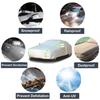 Car Covers for Silverado Crew 6.5'(1998-2024),Car Cover Waterproof All Weather, Snow-Proof,Four Seasons, Long Reflective Strip Design Makes Parking Safer view 2