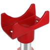 Bottle Jack Adapters, Axle Saddle for 2", 3", 4" Round & 2" Square Tube, Bottle Jack Extension for RV Trailer, Within 1.5" Lifting Platform, Garage, Farm & Ranch (Red) view 1