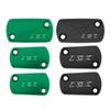 Motorcycle Brake Tank Cap Motorcycle Accessories Front Brake Clutch Reservoir Covers for KX450 2019-2023 KX 250 2021 KX 250 450 view 2