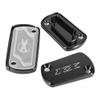 Motorcycle Brake Tank Cap Motorcycle Accessories Front Brake Clutch Reservoir Covers for KX450 2019-2023 KX 250 2021 KX 250 450 view 4