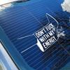 Don't F*ck with My Energy Car Decals Funny Mental Health Sarcastic Humor Car Windows Trucks Laptop Tumbler Decals, Car Accessories, Waterproof Vinyl Bumper Sticker Gifts for Mom Dad Friend view 2