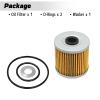 Oil Filter Kit Compatible with Kawasaki Bayou 220 250 300 Lakota 300 view 2