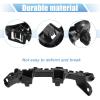 Boxonly Front Bumper Bracket Retainer Spacer Pair Compatible with for Honda Fit 2015-2020, Left and Right Mounting Support, OE 71193-T5A-000 71198-T5A-000, Durable Black Plastic view 4