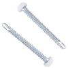 RV Screws White Pan Head Screw 8 x1-1/2 for RV Interior and Exterior, Quad Drive Twin Fast Thread Fasteners, Enclosed Trailer Self-Tapping Sheet Metal Screws - 100 Pcs view 1