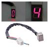Motorcycle Level Gear Indicator Digital Meter Motorcycle Gear Indicator Shifts Lever 5Speed LED Digital Disply Meter Instrument view 4