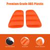 Tumukiw Tail Light Lamp Cover Trim Compatible with Fiat 500 2016-2024 Tail Light Panel Protection Cover Trim Decoration Accessories (Orange) view 4