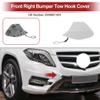 FUELHOOD Front Right Car Tow Hook Cover Cap for MercedesBenz GLK X204 2012-2015 with for AMG Line Package Edition No.2048851424 White Plastic 1 Pc view 2