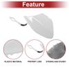 FUELHOOD Front Right Car Tow Hook Cover Cap for MercedesBenz GLK X204 2012-2015 with for AMG Line Package Edition No.2048851424 White Plastic 1 Pc view 4