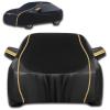 Car Cover Custom Fit for Land Rover Discovery 2005-2016,Oxford Cloth Full Exterior Covers Waterproof Tear-Resistant Anti UV Windproof Outdoor Indoor Universal with Side Zippers view 1