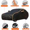Car Cover Custom Fit for Land Rover Discovery 2005-2016,Oxford Cloth Full Exterior Covers Waterproof Tear-Resistant Anti UV Windproof Outdoor Indoor Universal with Side Zippers view 2