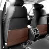 BAWPMAQY 2-Pack Car Seat Kick Mat Protectors for Toyota Tacoma 2023-2024, Leather Seat Back Anti-Kick Pad Universal, Waterproof Anti-Scratch for Most SUVs Minivans, C/Brown view 2