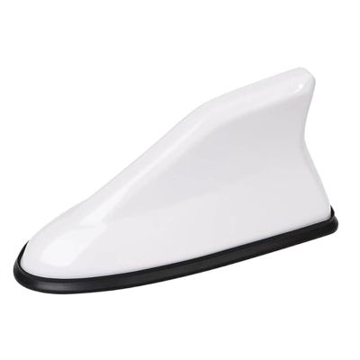 Car Shark Fin Aerial Antenna for Audi A8 D4, 4H 2010 2011 2012 2013 2014 2015 2016 2017, Shark Fin Antenna Topper Roof Aerial Cover Trim, Car Accessories,White