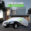 Car Covers for Mercedes CLA220 2016-2020,Durable Car Cover - Rain & Snow Proof + Dustproof + UV Protection, Scratch Resistant & Paint Guard with Elastic Hem view 2