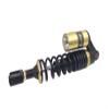 Suspension air Shock absorbers 1pair 13.5" 340mm Motorcycle Shock Absorbers Suspension Clamp for for for Scooter ATV Quad Black+Yellow view 2