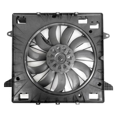 Dual Radiator and Condenser Fan Assembly | Cooling Fan Unit - Compatible with 2017 Cadillac XT5