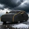 Outdoor Car Cover for Acura EL (ES3)(2000-2005),Thickened Cotton Car Covers Waterproof Scratch Resistant Dirtproof Antifreeze Insulation with Zipper Door view 1