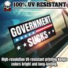 Government Sucks | Bumper Sticker or Car Magnet | Anti Government Decal Black Magnetic Bumper Decorations for Doors Cars [7.5x3.75] view 3