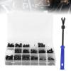 415PCS Car Set with Rubber Removal Tool, Auto Fastener Kit, Nylon Car Rivet Retainer Push Pin for Bumper Trim Panel, Replacement for view 4