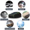 Waterproof Car Cover Compatible with Toyota RAV4 III 2005-2012,SUV Car Cover Heavy Duty Waterproof Protector with Reflective Strips Full Exterior Covers with Door Zipper hdfh6 view 2